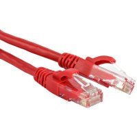 Hyperline PC-LPM-UTP-RJ45-RJ45-C6-0.3M-LSZH-RD