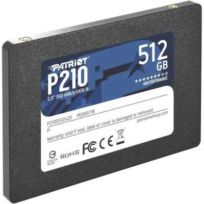 SSD диск Patriot P210 512Gb P210S512G25
