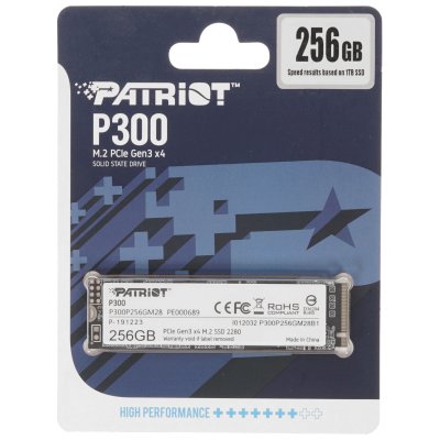 SSD диск Patriot P300 256Gb P300P256GM28