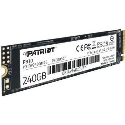 SSD диск Patriot P310 240Gb P310P240GM28
