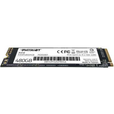 SSD диск Patriot P310 480Gb P310P480GM28