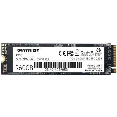 SSD диск Patriot P310 960Gb P310P960GM28