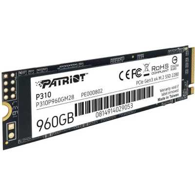 SSD диск Patriot P310 960Gb P310P960GM28