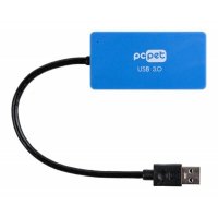 разветвитель USB PC PET ColorBoxBlue