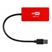 разветвитель USB PC PET ColorBoxRed