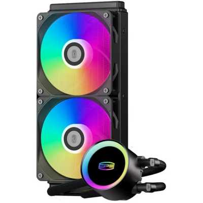 PCcooler DA240 Max ARGB Black