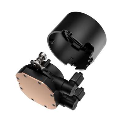 PCcooler DA360 ARGB Black