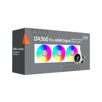 PCcooler DA360 Pro ARGB Digital White