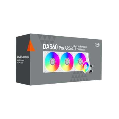 PCcooler DA360 Pro ARGB White