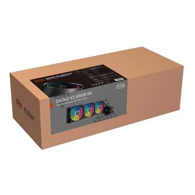 кулер PCcooler DA360 V2 ARGB Black