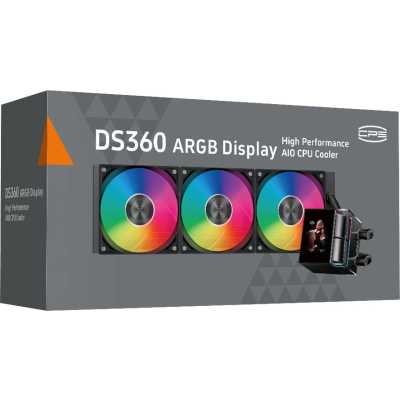 кулер PCcooler DS360 Display ARGB Black