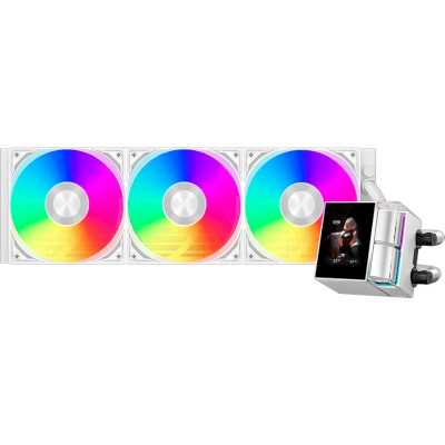 кулер PCcooler DS360 Display ARGB White