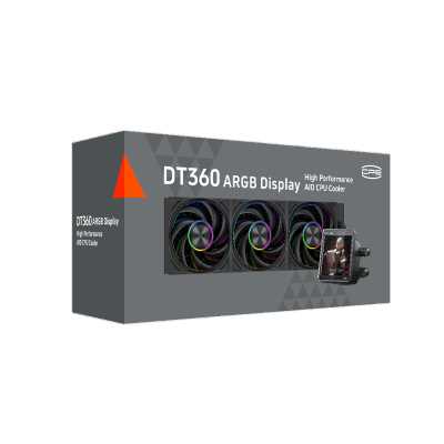 PCcooler DT360 ARGB Display Black