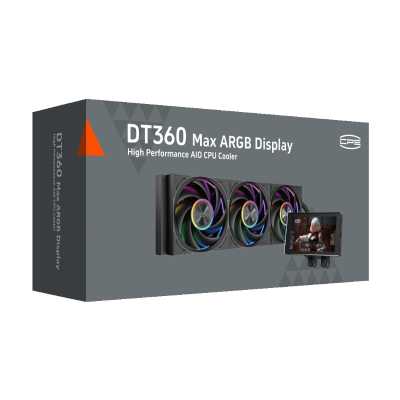 PCcooler DT360 Max ARGB Display Black