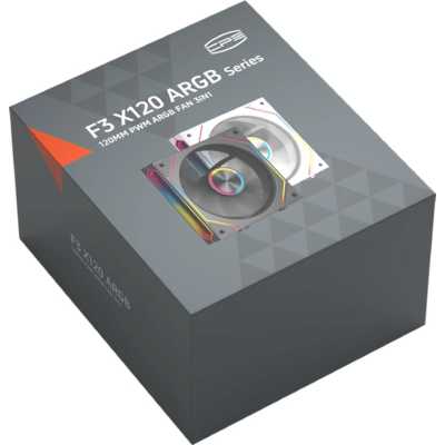 кулер PCcooler F3 X120 Black ARGB