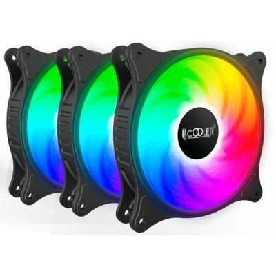PCcooler FX 120 ARGB BK 3IN1