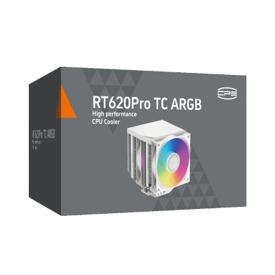 PCcooler RT620 Pro TC ARGB White