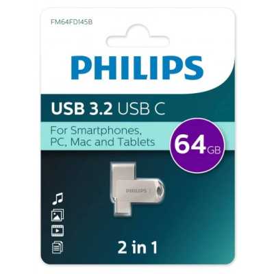 флешка Philips 64GB FM64FD145B/97