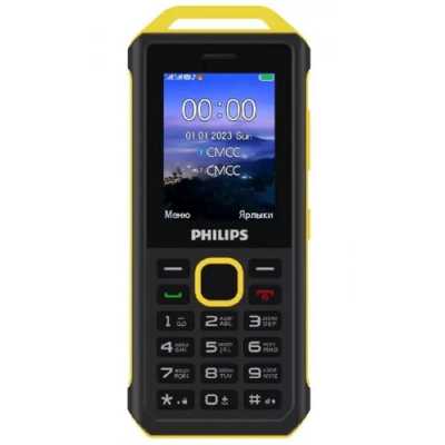 мобильный телефон Philips Xenium E2317 Yellow