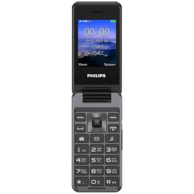 мобильный телефон Philips Xenium E2601 Gray