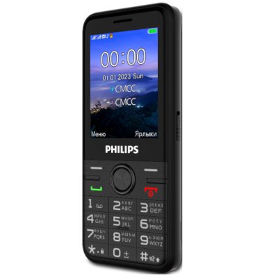 мобильный телефон Philips Xenium E6500 Black