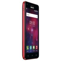 смартфон Philips Xenium V377 Black-Red