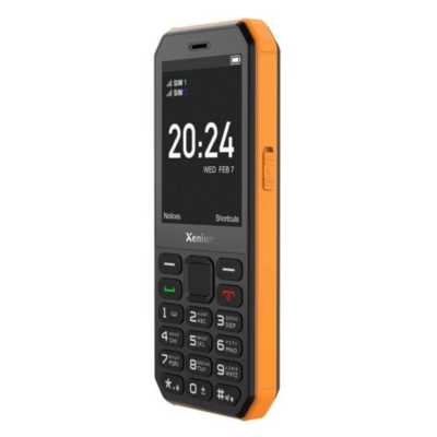 мобильный телефон Philips Xenium X300 Black-Orange