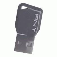 флешка PNY 16GB Attache Grey FDU16GBKEYGRY-EF