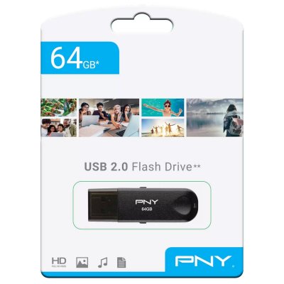 PNY 64GB Attache Classic FD64GATTCKTRK-EF