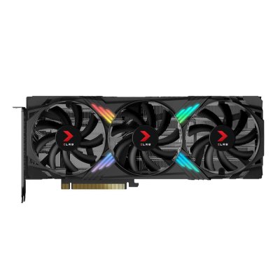 видеокарта PNY nVidia GeForce RTX 4070 Gaming Vetro EPIC-X RGB Overclocked 3FAN DLS 12Gb VCG407012TFXXPB1-O