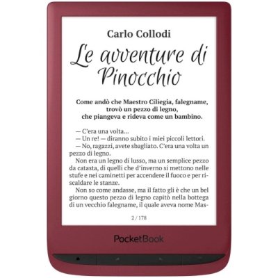 электронная книга PocketBook 628 Ruby Red WW PB628-R-WW