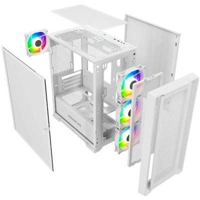 PowerCase Alisio Micro X4W V2 White