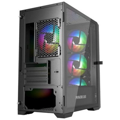 корпус PowerCase ByteFlow Micro Black