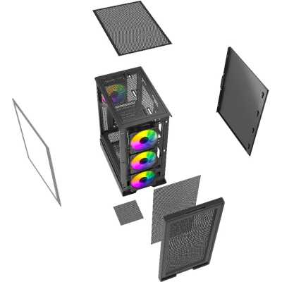 PowerCase Mistral A4B Black