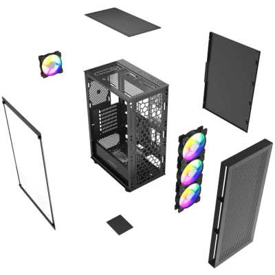 корпус PowerCase Mistral EA17 Black