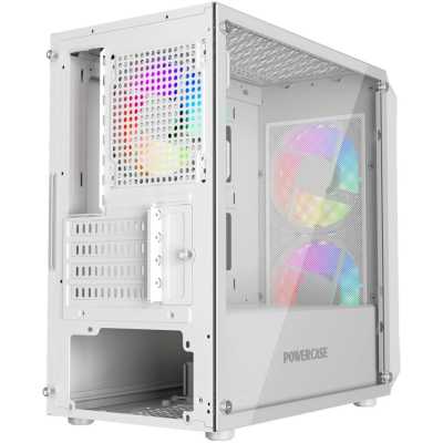 PowerCase Mistral Micro A3W ARGB White