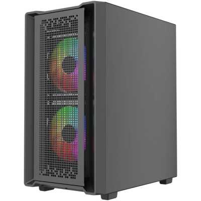 PowerCase Mistral Micro SM04 ARGB Black