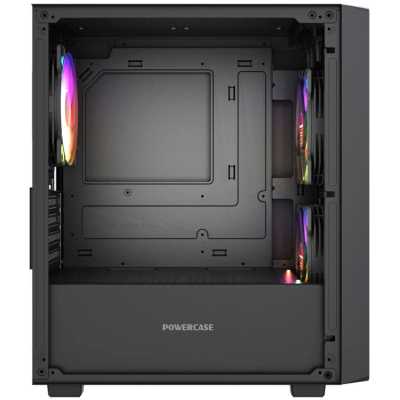 PowerCase Mistral Micro SM04 ARGB Black