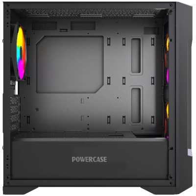 PowerCase Mistral Micro X3B ARGB Black