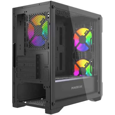 корпус PowerCase Mistral Micro X3B ARGB Black