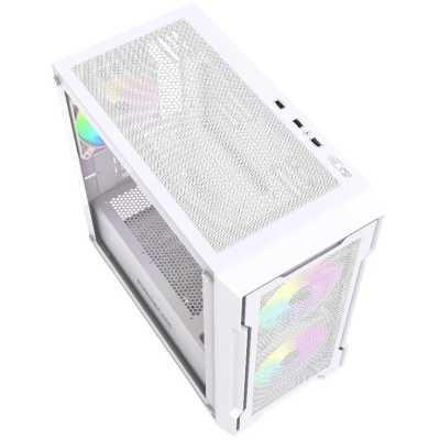 PowerCase Mistral Micro X3W ARGB White