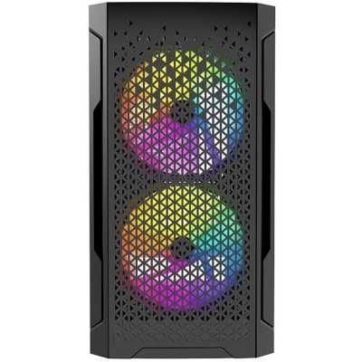 корпус PowerCase Mistral Micro Z3B Mesh LED Black