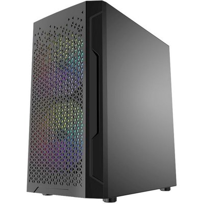 PowerCase Mistral Micro Z3B Mesh LED Black