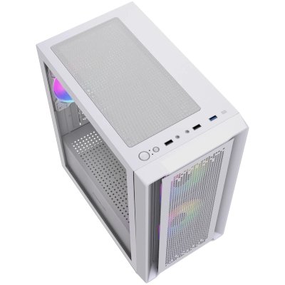 PowerCase Mistral SM04 ARGB White