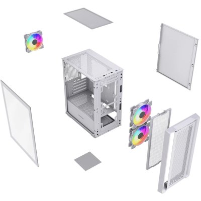 корпус PowerCase Mistral SM04 ARGB White