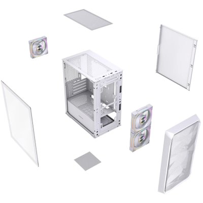 корпус PowerCase Mistral SM06 ARGB White