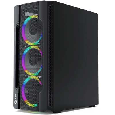 корпус PowerCase Mistral X4 Mesh LED Black