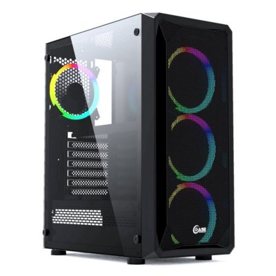 корпус PowerCase Mistral Z4 Mesh RGB Black