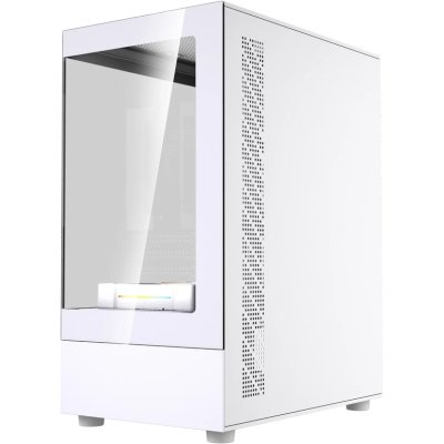 корпус PowerCase Vision Micro M1 ARGB White