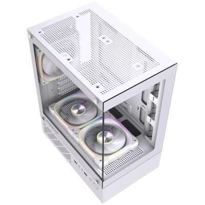 PowerCase Vision Micro M1 ARGB White
